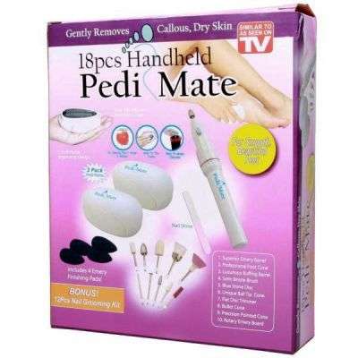 18 Pcs Handheld Pedi Mate - As Seen on TV!!!
