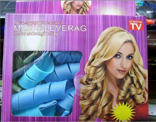 18 Pcs Magic Leverag High Speed Hair Rollers Curlers - As seen on TV!