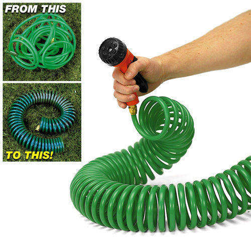 15m Coiled Hose