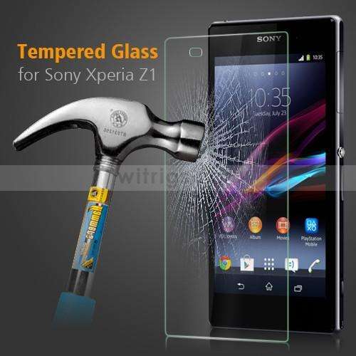 Tempered Glass screen Protector for Sony Xperia Z1