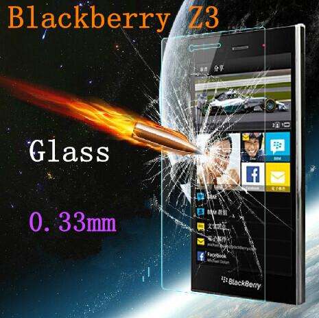 Tempered Glass screen Protector for Blackberry Z3