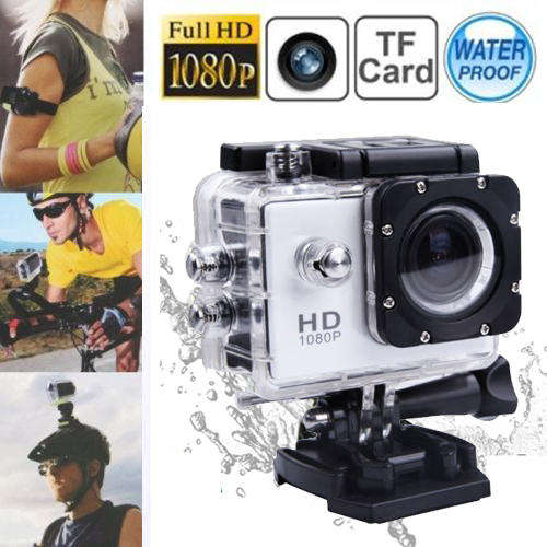 *LOCAL STOCK* Full HD 1080p Action Sport Waterproof Camera Video Photo Helmetcam (Waterproof 30m)