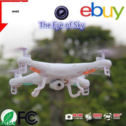 2.4Ghz 6-Axis Gyro RC Quadcopter Drone RTF w/ 2MP HD Camera