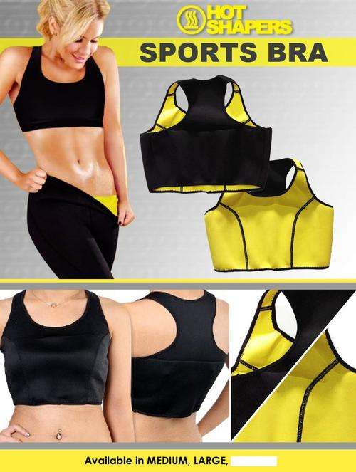 NEOTEX Hot Thermo Neoprene Slimming Top Camisole Bra Vest Fitness Body Shaper L