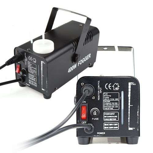 400W Remote DJ Disco Party Smoke Mist Fog Effect Mountable Machine Christmas
