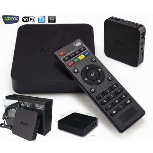 MXQ Full HD 1080P OTT TV BOX Android 4.4 Media Player
