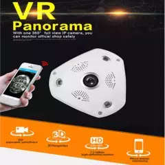 360° 3D VR Panorama Security Camera Fisheye Lens 960P 1.3MP WiFi Night Vision