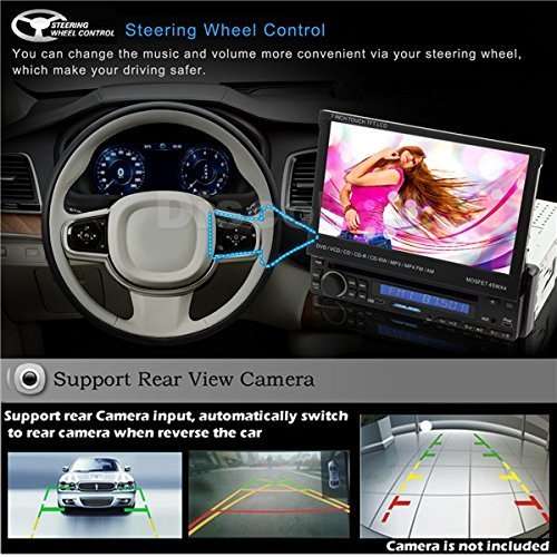 Multimedia Player DVD, SD, USB & Bluetooth MOSFET 45WX4 - TOUCH SCREEN LCD