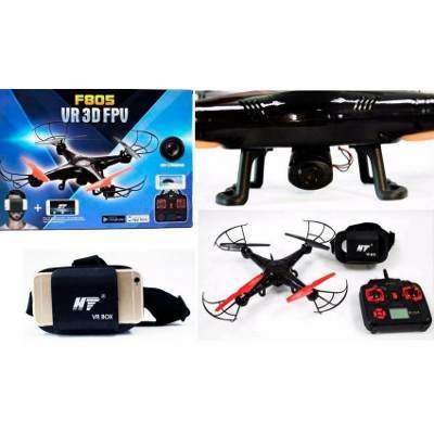 VR Box 3D Glasses Drone WIFI FPV 2.4Ghz 4CH RC Quadcopter Camera 3D Rolling UFO