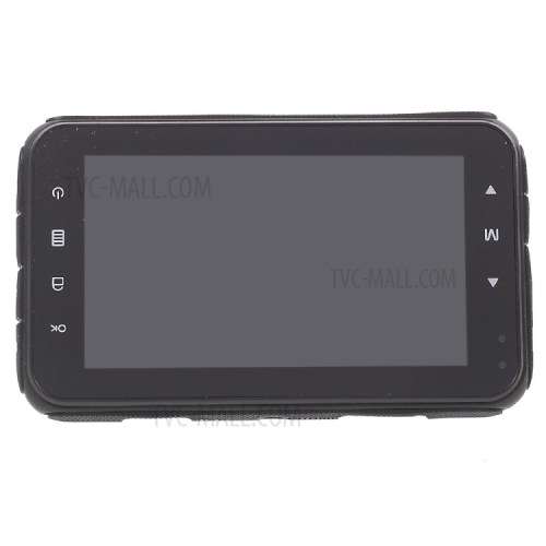 HIGH QUALITY 3.0-inch Full HD 1080P Car Video Recorder Car DVR Support Loop Recording - Black + Red