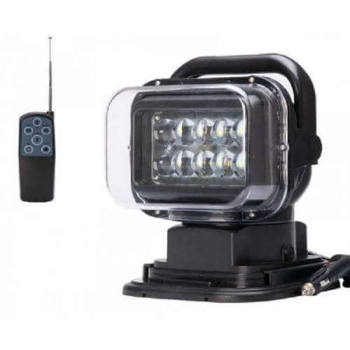LED Headlight High Beam Search Headlight WITH Remote