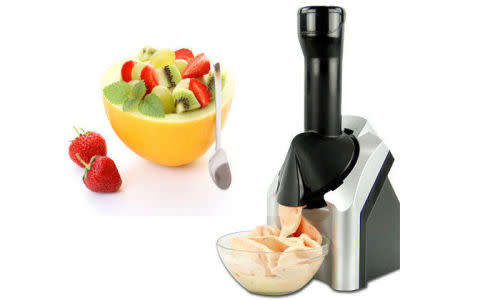 iCream Frozen Fruit & Vegetable Yogurt Dessert Maker Ice Cream Smoothie