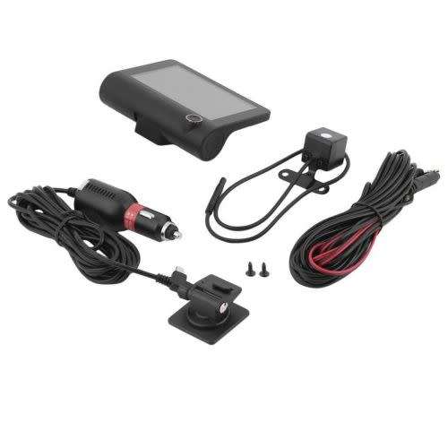 4'' HD 1080P 3 Lens Car DVR Dash Cam Vehicle Video Recorder Rearview Camera