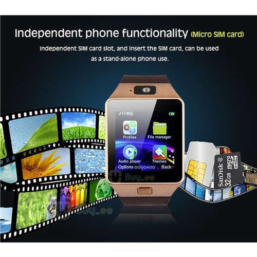 Bluetooth Smart Watch DZ09 Smartwatch GSM SIM Card With Camera for Android IOS Phones