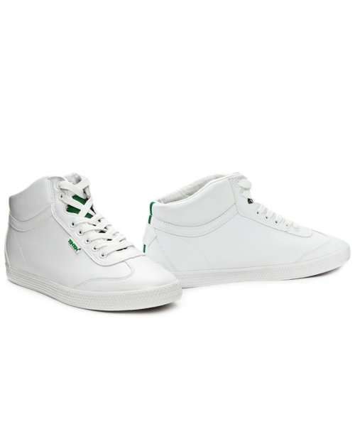 Local Stock Original Light High TOM TOM White Green Mens Sneakers