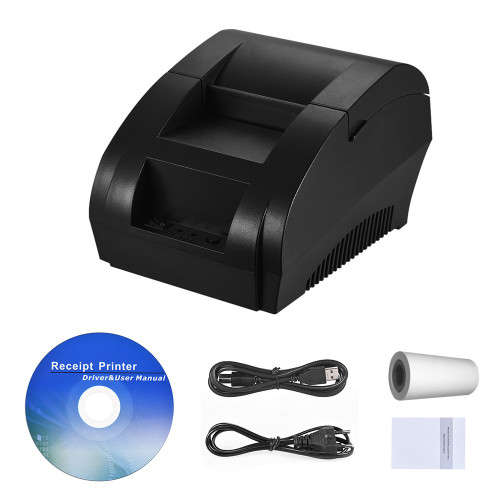 Bluetooth Thermal Printer 58mm Restaurant Retail Receipt Ticket POS Printing for IOS An... - EU Plug