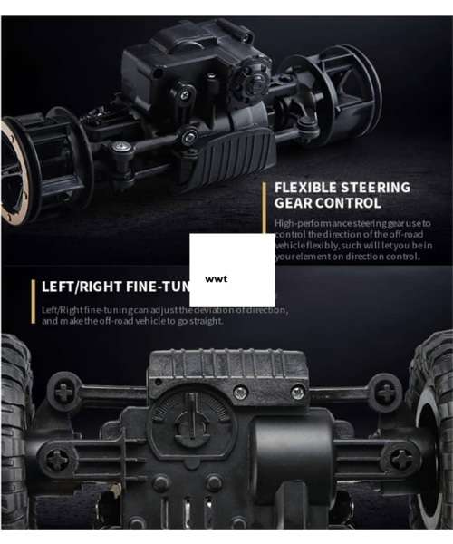 Radio Control Rock Crawler Conquer all terrain, 50° Slope Climbing Ability, Powerful and Fast