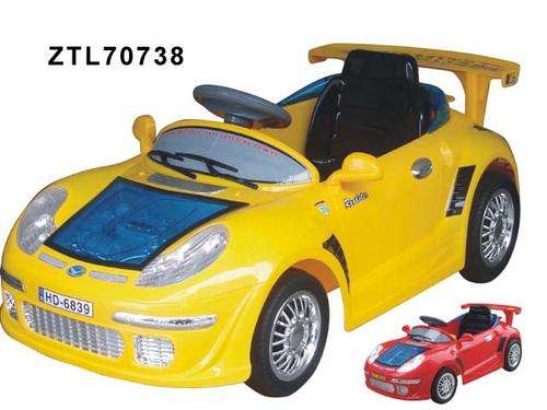 Battery powered PORSCHE ride on kids 6V Rechargeable Car with remote! Fantastic Gift!