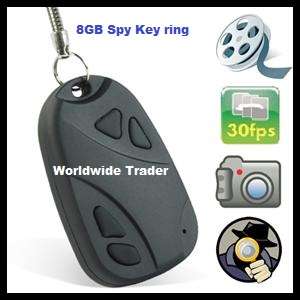 ***Spy Cam Car Remote Key Chain Camera Video Recorder dvr with FREE 8GB TF card***