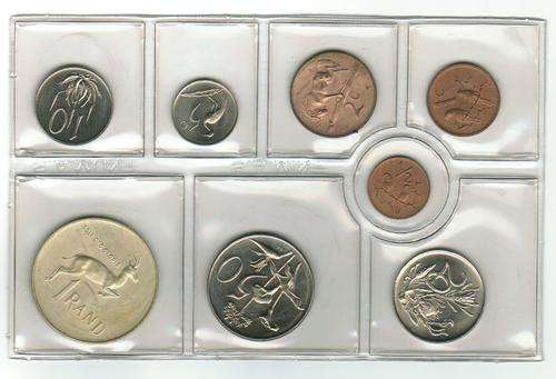 1976 - SOUTH AFRICAN MINT PACK SET (SILVER R1) - **SEALED, UNCIRCULATED**