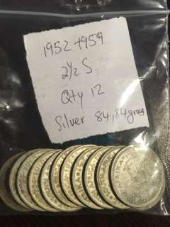 COLLECTION OF UNION / RSA SILVER COINS - TOTAL SILVER 1150,79gm - GREAT VALUE R10K + HIDDEN GEMS!