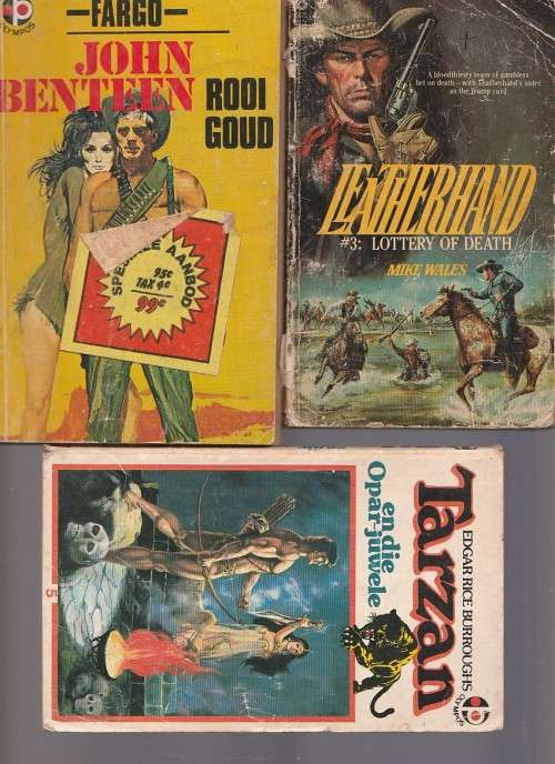 Tarzan, Sane Grey, Will Henry, Phoenly Force, Louis L'amour, Preacher's Law and mutch more !!!