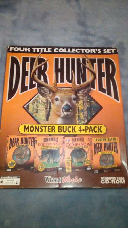 DEER HUNTER -  ( FOUR TITLE COLLECTOR'S SET )  MONSTER BUCK 4 - PACK