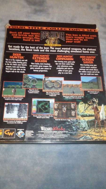 DEER HUNTER -  ( FOUR TITLE COLLECTOR'S SET )  MONSTER BUCK 4 - PACK