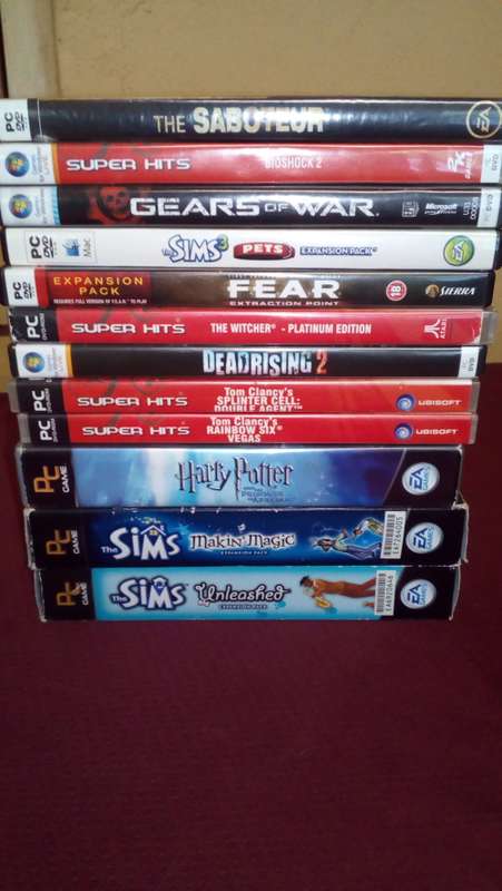 PC - GAME MIX ( X 12 )..