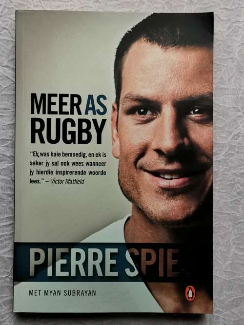 MEER AS RUGBY: PIERRE SPIES   !! ( SIGNED ) !!