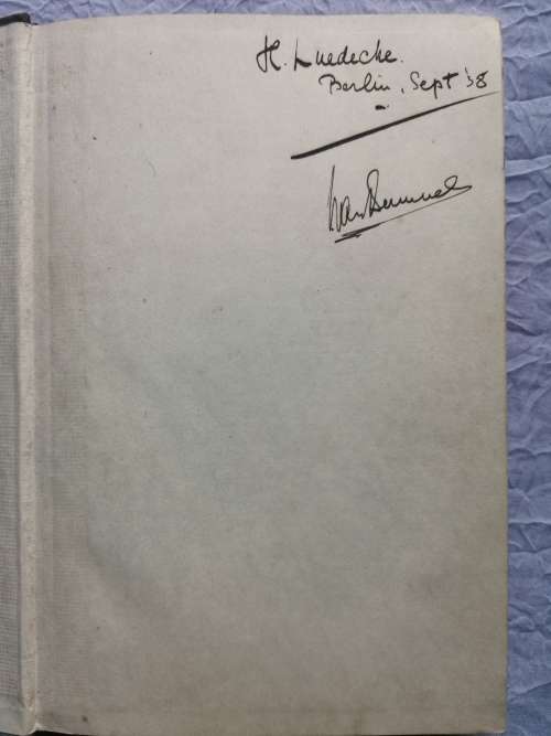 Vom Zaubervogel zum Zeppelin.  ( SIGNED AND INSCRIBRED )