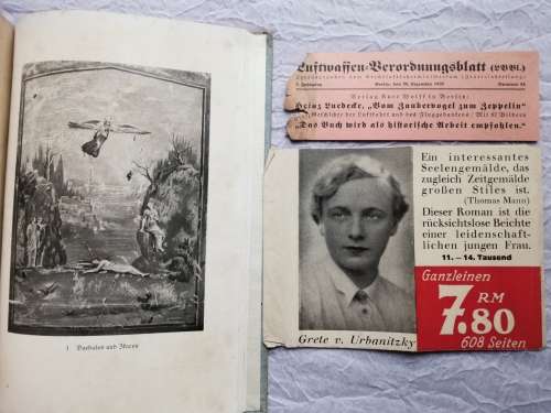 Vom Zaubervogel zum Zeppelin.  ( SIGNED AND INSCRIBRED )