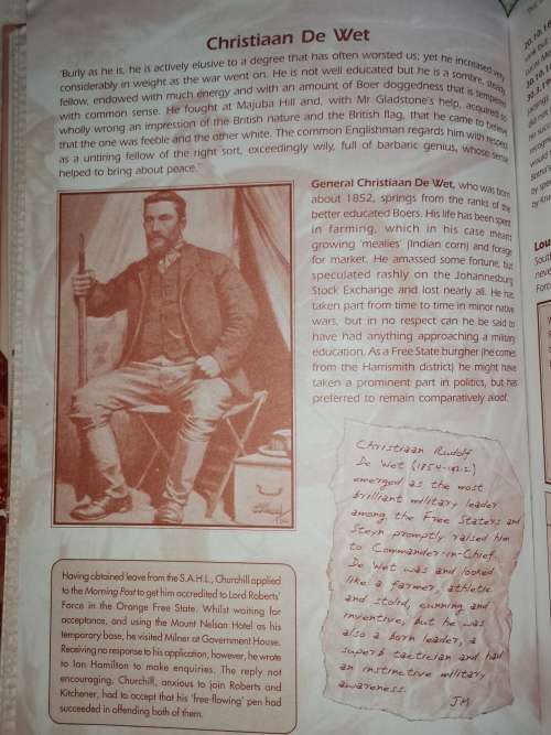 INTO THE MILLENNIUM ANGLO-BOER WAR CENTENARY DIARY  TODAY AND 100 YEARS AGO
