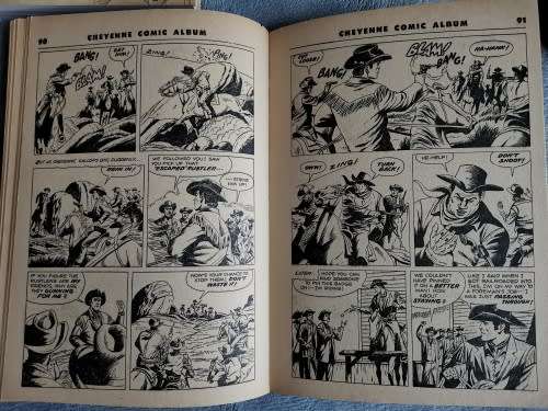 GUNSMOKE  +  CHEYENNE COMIC ALBUM