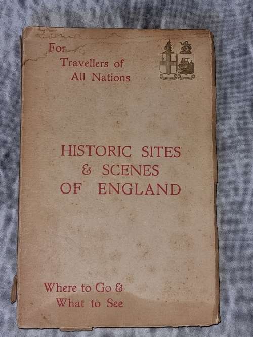 Historic sites and scenes of England / issued by the Great Western railway company of England , gen