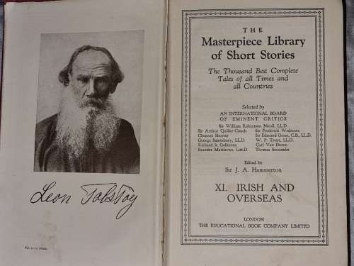 The Masterpiece Library of Short Stories  -   (  to any collector`s collection ) !!