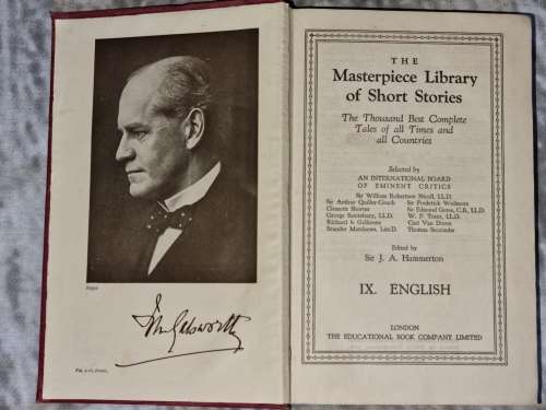 The Masterpiece Library of Short Stories  -   (  to any collector`s collection ) !!