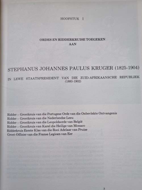 Gedenkpennings ter ere van Presient S.J.P. Kruger