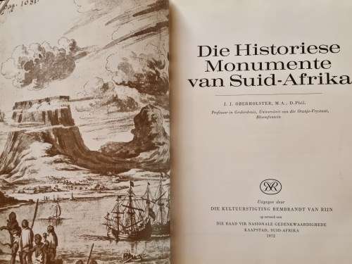 Die Historiese Monumente van Suid - Afrika (1972 )