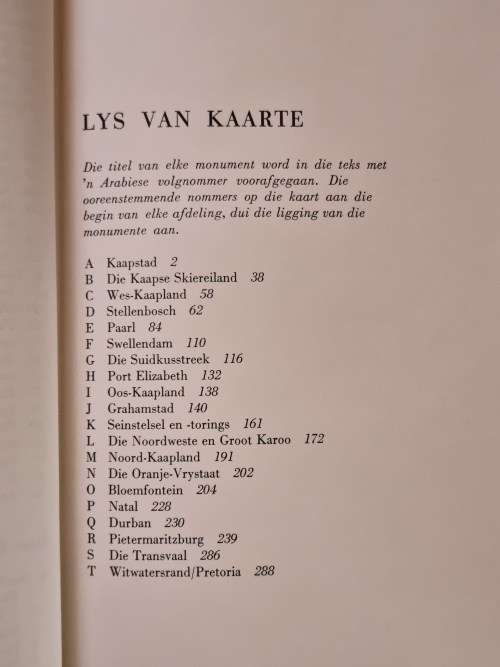 Die Historiese Monumente van Suid - Afrika (1972 )