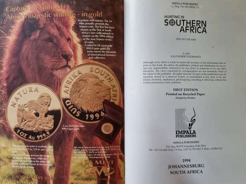 HUNTING IN SOUTHERN AFRICA