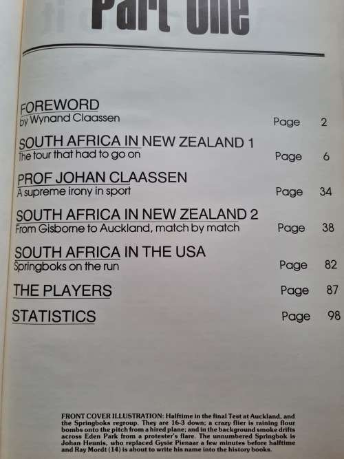 SPRINGBOKS UNDER SIEGE
