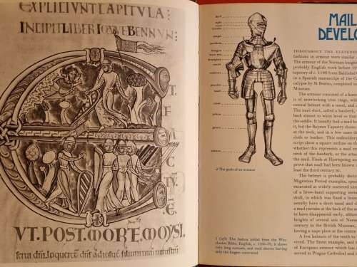 ARMS AND ARMOUR  -  ( 130 illustrations in colour and black and white )