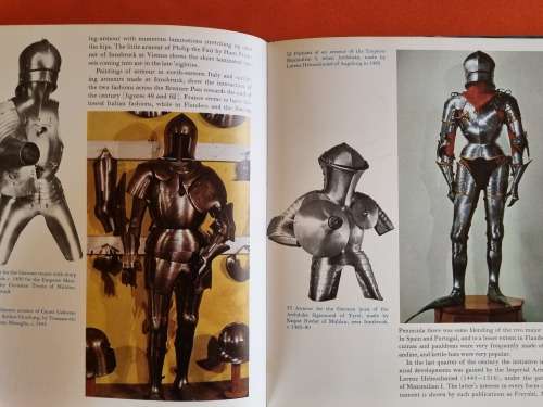 ARMS AND ARMOUR  -  ( 130 illustrations in colour and black and white )