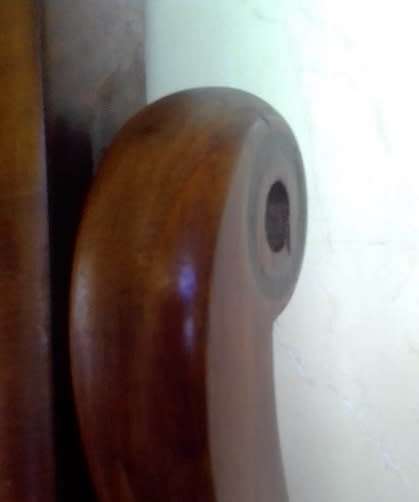 Stunning 1800`s mahogany table top chevelle  mirror with drawer. Please read description.