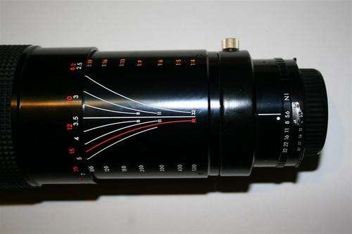 Nikon Ai-s Mount, Vitacon MC 100-500mm Auto Zoom f 5.6-7.1