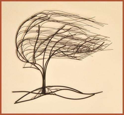 Windswept Tree (Metallic)