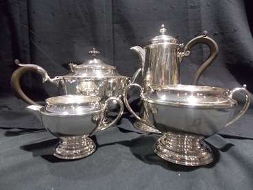 Silver Plated Tea and Coffee Set