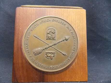 Emblem of Old South African Parliament