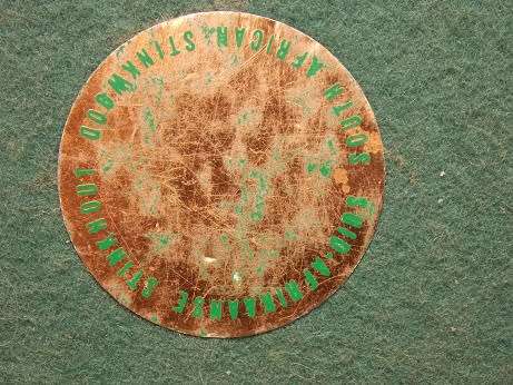 Emblem of Old South African Parliament